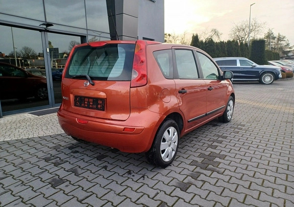 Nissan Note cena 16900 przebieg: 188000, rok produkcji 2009 z Margonin małe 92